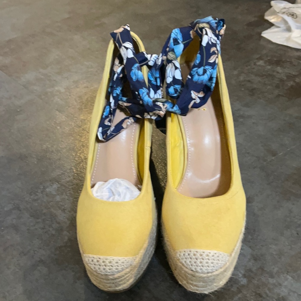 Heels and wedge both size 9